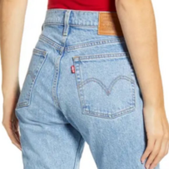 Levi's Wedgie Icon Fit High Waist Jeans - Picture 6 of 10
